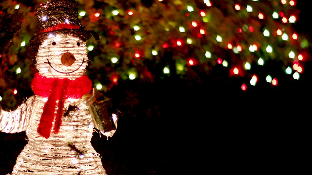 Olympic Manor's holiday lights dazzle & delight